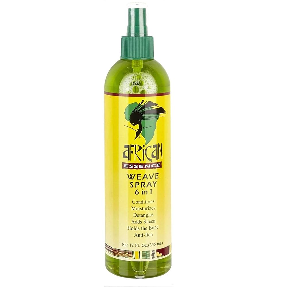 African Essence Weave Spray 6-in-1 – 360ml | Moisture, Shine & Protection