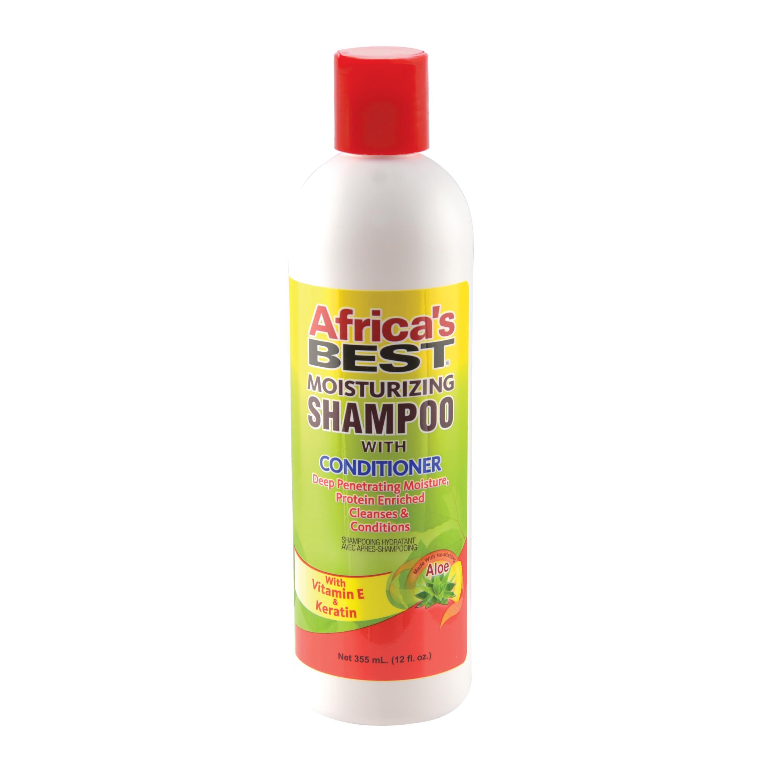 Africa's Best Moisturizing Shampoo with Conditioner – 356ml