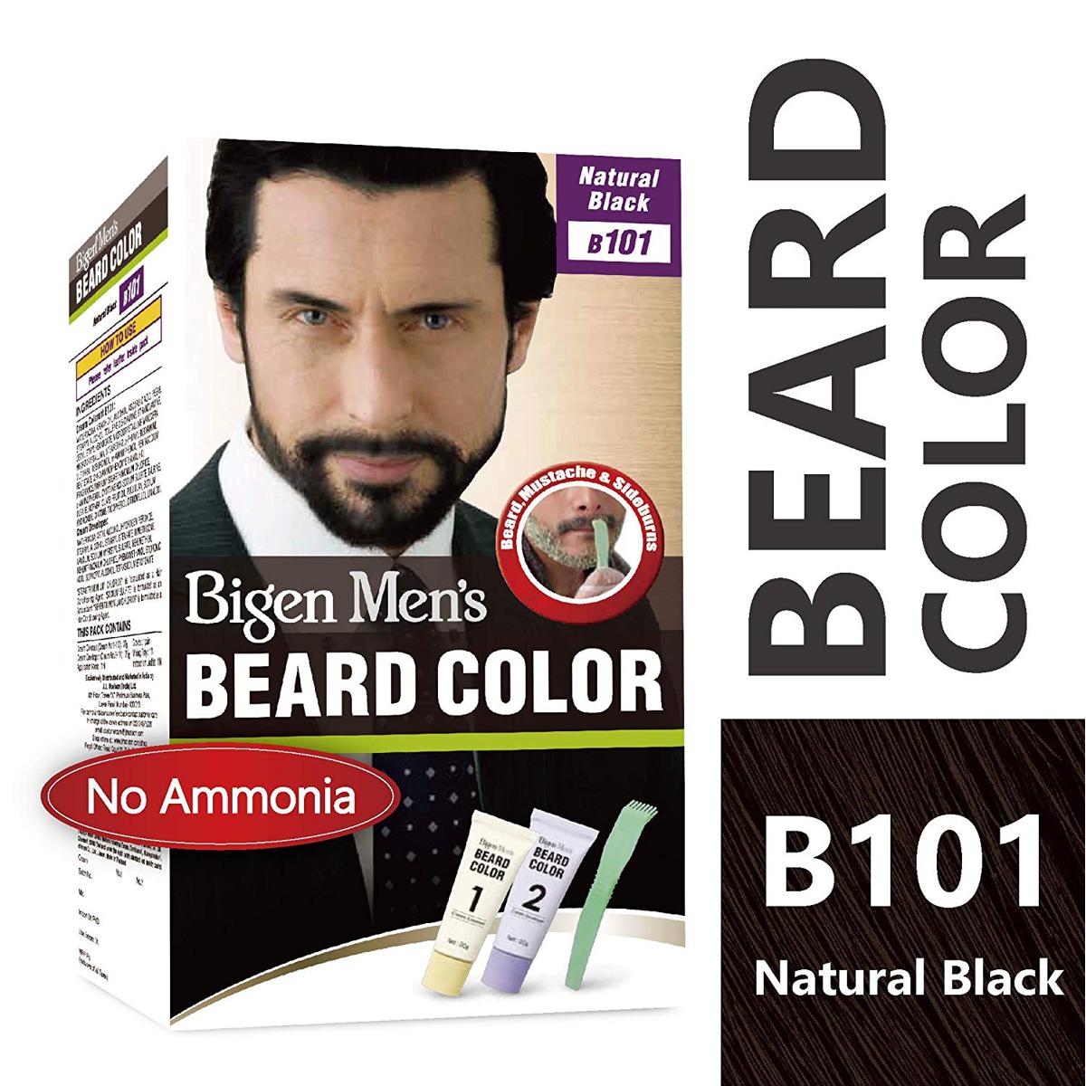 Bigen Men’s Beard Color BIM01 Natural Black (101) | Beard Colour