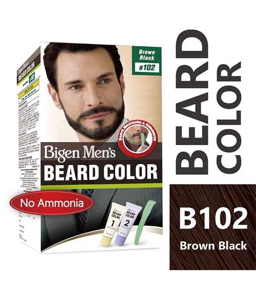 Bigen Men’s Beard Color BIM07 Brown Black (102) | Beard Colour