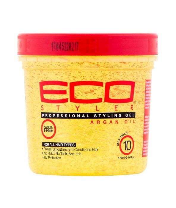 Eco Styler Argan Oil Styling Gel 16oz – Professional Hold, Shine & Moisture