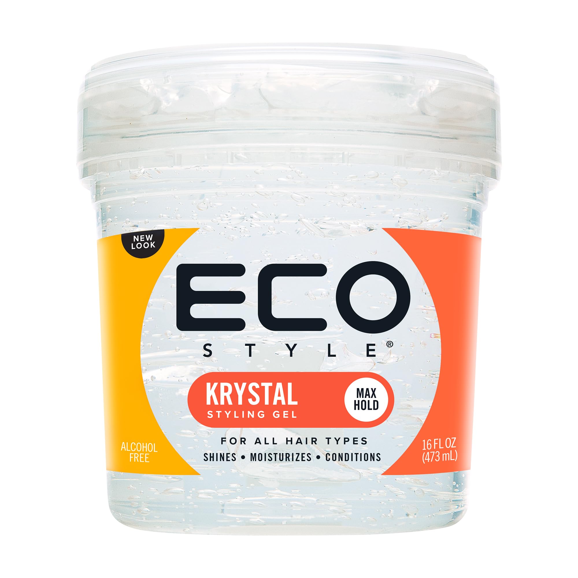 Eco Styler Krystal Gel – Maximum Hold & Shine for All Hair Types