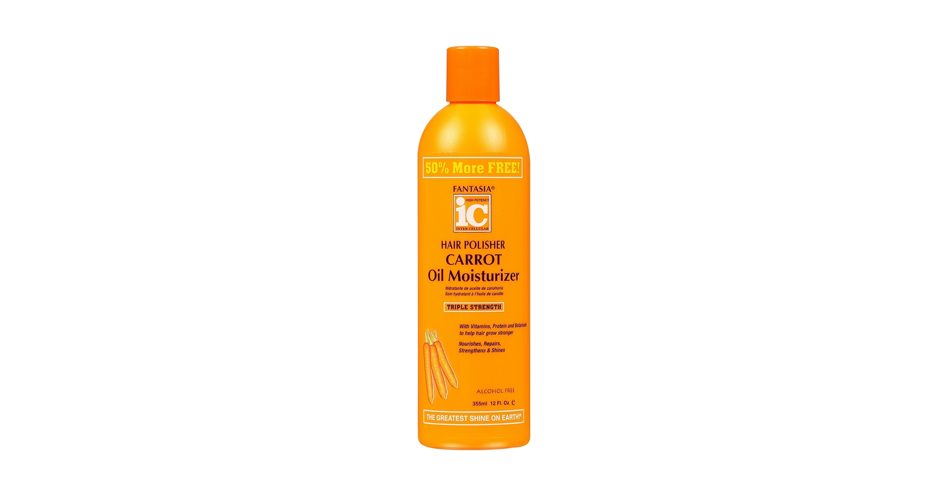 Fantasia IC Hair Polisher Carrot Oil Moisturizer – 355ml
