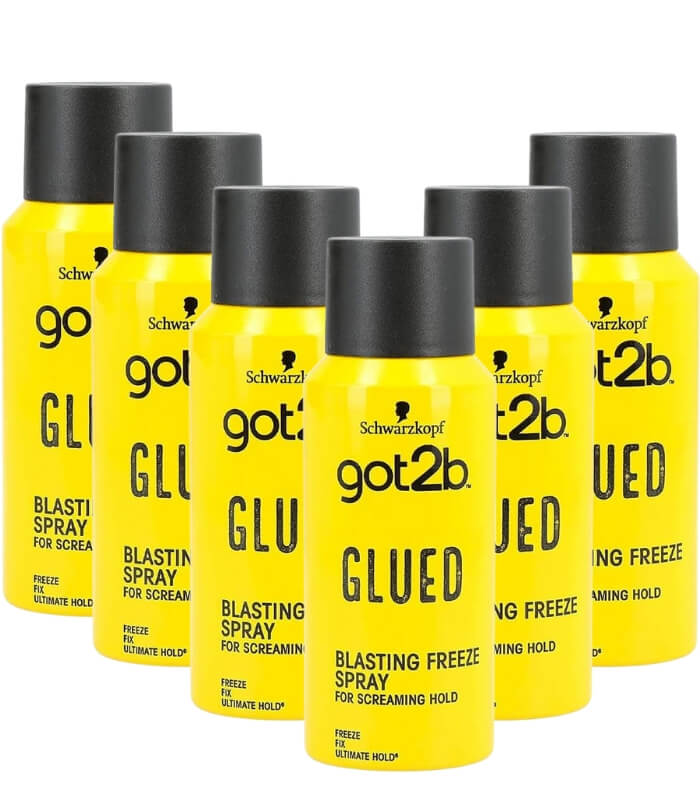 Got2b Glued Blasting Freeze Hair Spray 100ml & 300ml | Extreme Hold