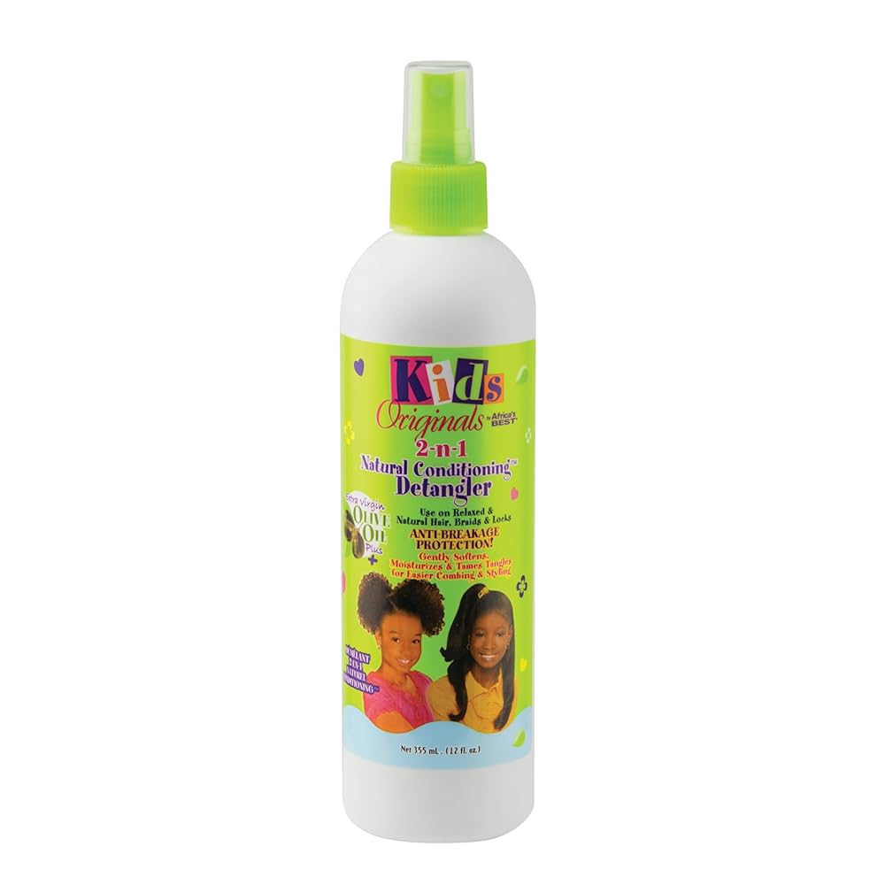 Kids Original by Africa's Best 2-in-1 Natural Conditioning Detangler – 355ml