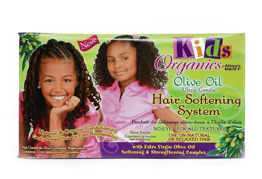 Kids Original Olive Oil Hair Softening System – No-Lye | Africa’s Best UK