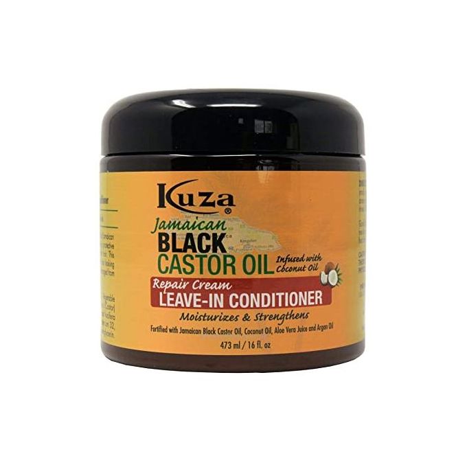Kuza Jamaican Black Castor Oil Repair Cream Leave-In Conditioner – 473ml