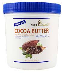 Nubian Queen Cocoa Butter with Vitamin E 850g – Deep Moisturizing Skin Care
