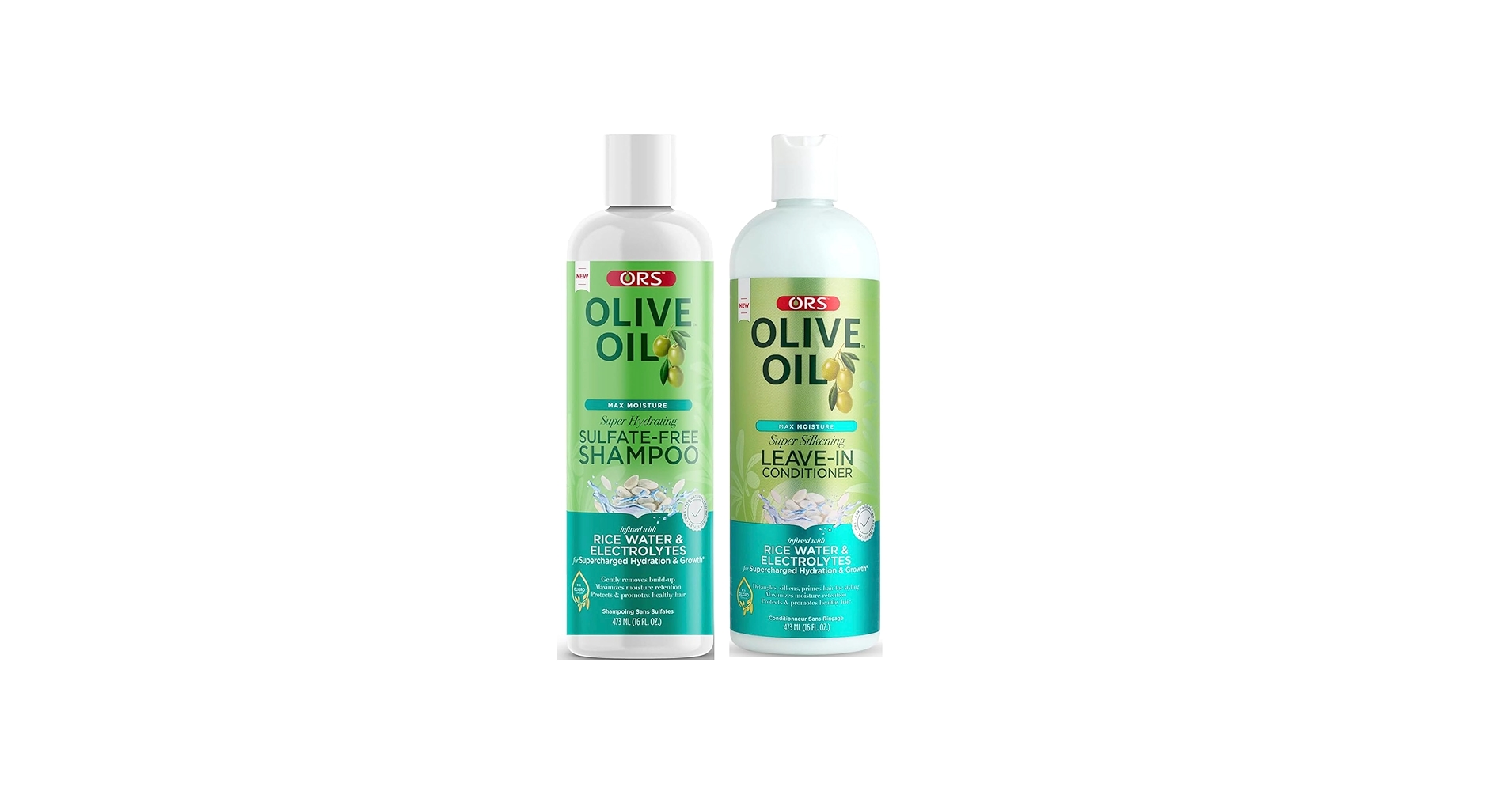 ORS Olive Oil Max Moisture Sulfate-Free Shampoo – 473ml