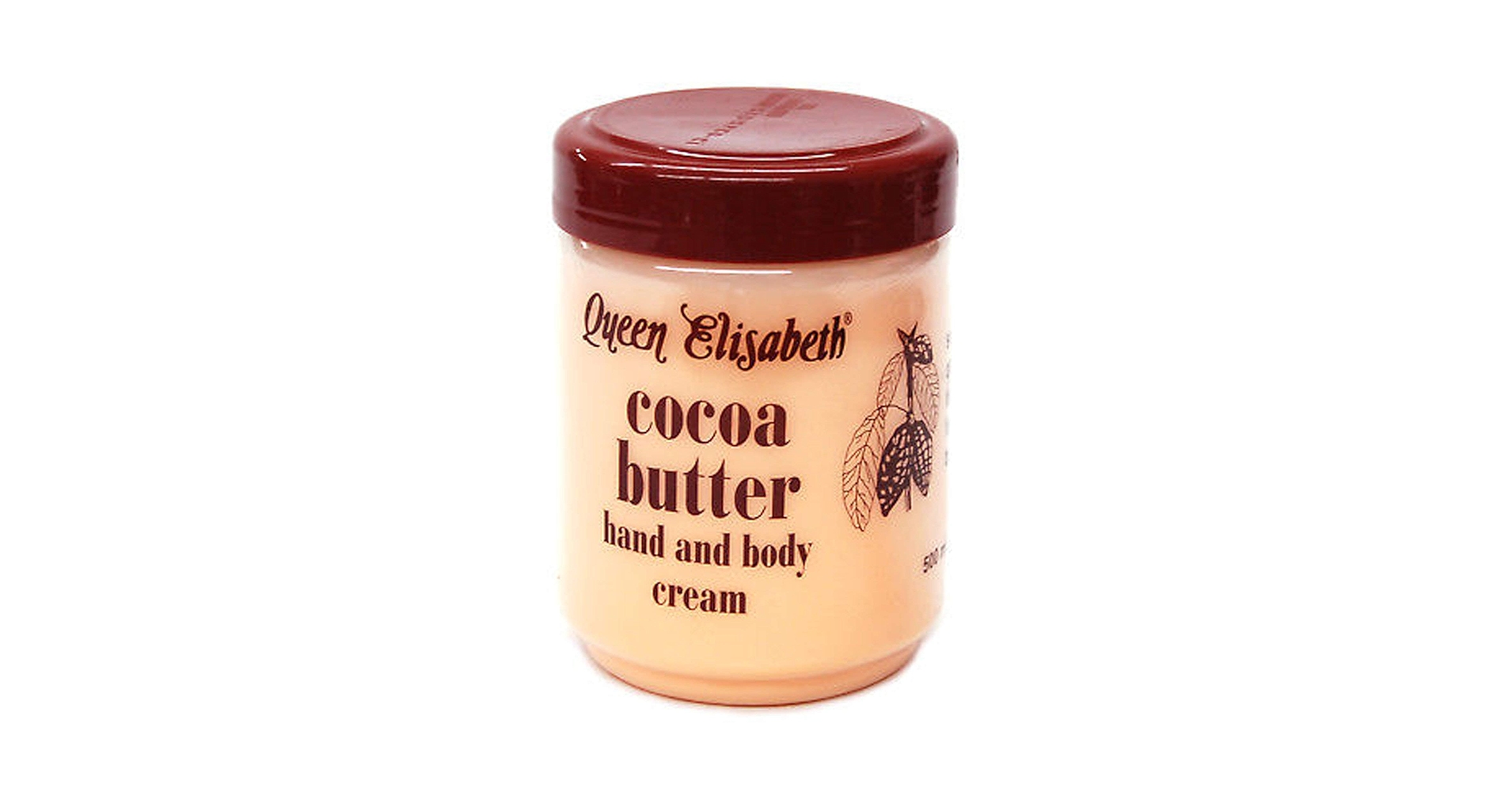 Queen Elisabeth Cocoa Butter Hand & Body Cream – 500ml