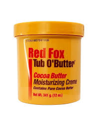 Red Fox Tub O’ Butter Cocoa Butter Moisturizing Cream – 341g