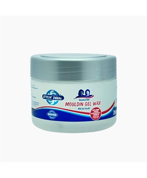 Stylin’ Dredz Mouldin’ Gel Wax with Tea Tree Oil – 250ml