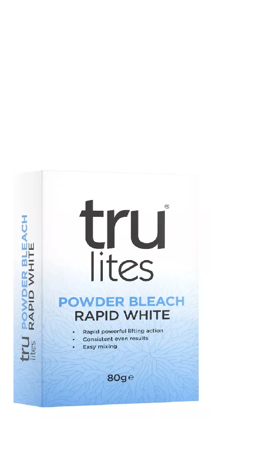 Tru Lites White Bleach Powder – Rapid Hair Lightening & Professional Use