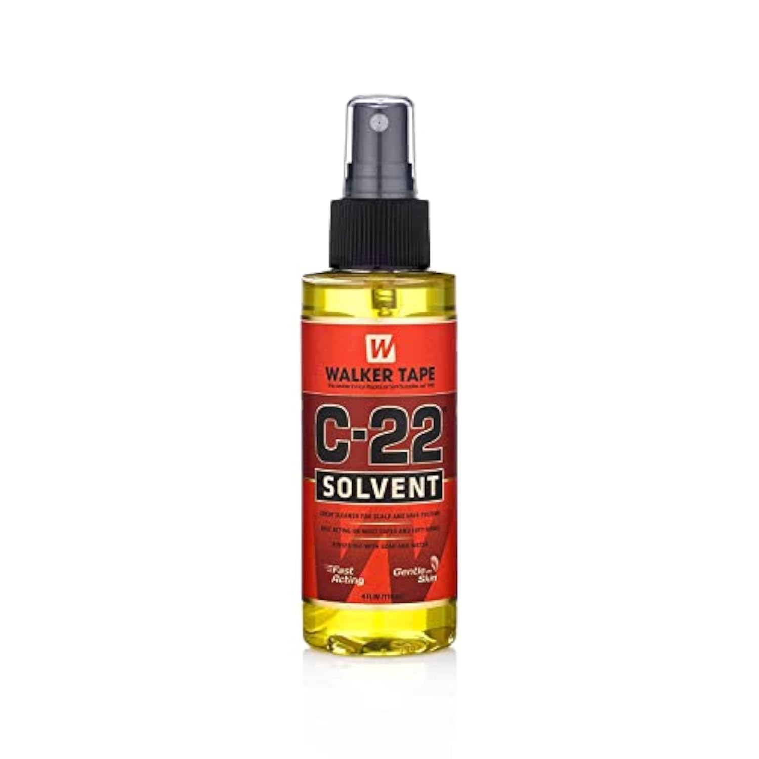 Walker Tape C22 Solvent 4oz Spray – Lace Wig & Toupee Adhesive Remover